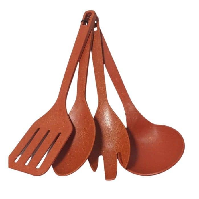Conjunto com 4 utensílios de cozinha