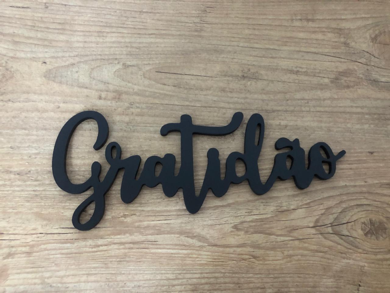 Enfeite Parede Gratidão - Imagem 2