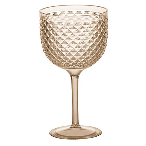 Taça Gin Acrílico Luxxor Paramount - 600ml - Dourado